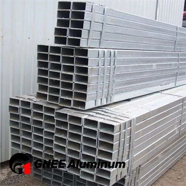 Mill Finished Aluminum Rectangular Tube Mill Finished Aluminum Rectangular Tube